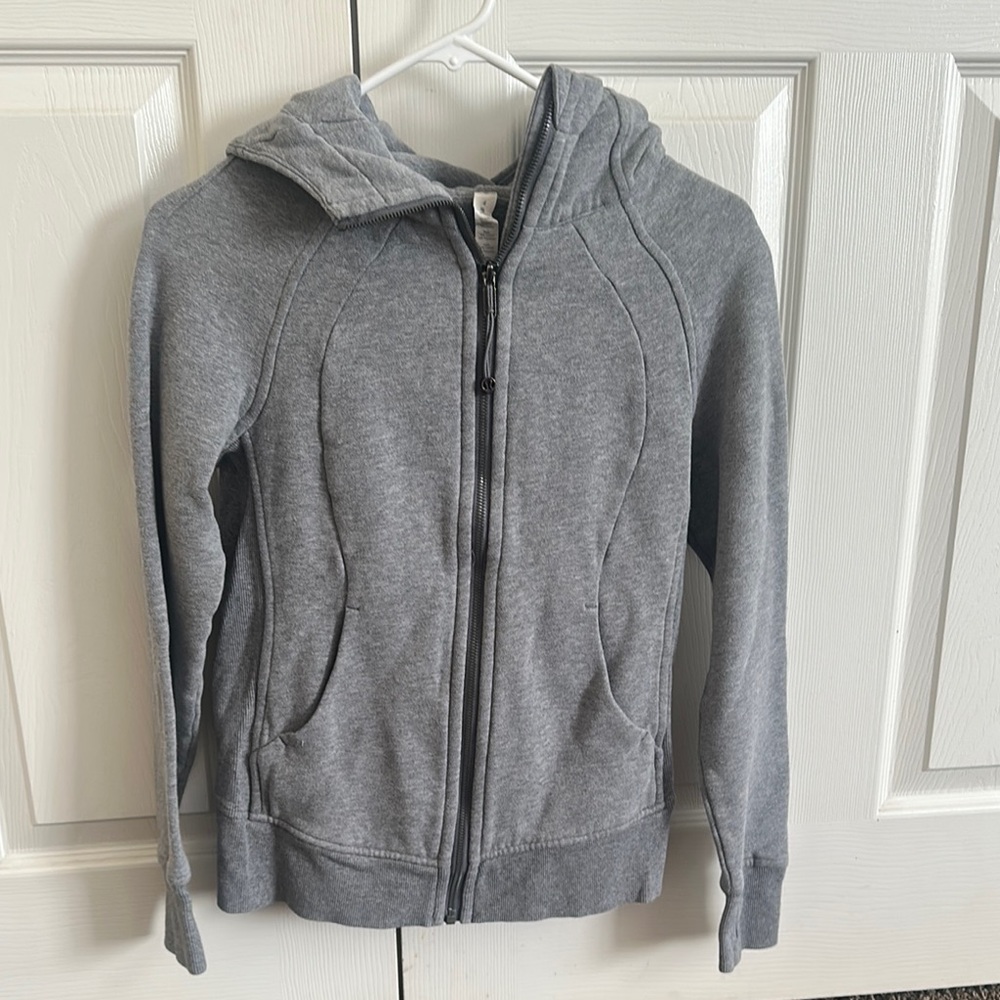 Lululemon Athletica Gray Athletic Hoodie Jacket